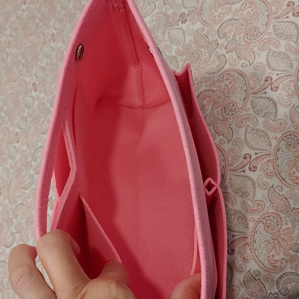 NWOT PINK PURSE INSERT - Picture 4 of 6